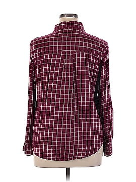 Simply Emma Long Sleeve Button-Down Shirt (view 2)