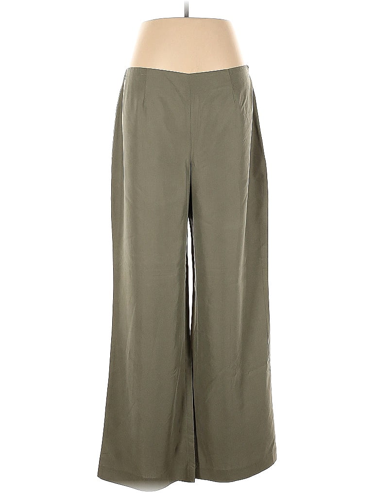Ellen Tracy Green Casual Pants Size 14 - 73% off | thredUP