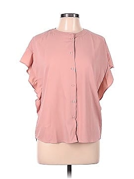 AWARE by Vero Moda Short Sleeve Blouse (view 1)