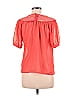 Lovely Girl 100% Polyester Red Short Sleeve Blouse Size M - photo 2