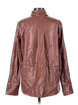 Sky To Moon Faux Leather Jacket (view 2)
