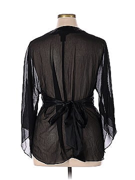 Lane Bryant Outlet Long Sleeve Blouse (view 2)