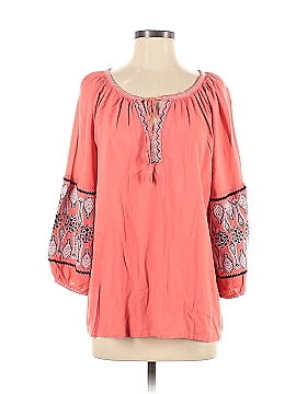 Solitaire 3/4 Sleeve Blouse (view 1)