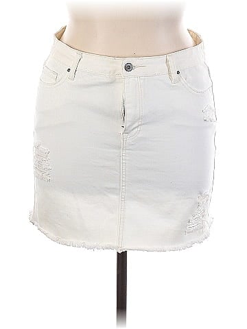 True Craft Denim Skirt (view 1)