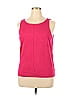 Ellen Tracy Pink Sleeveless Blouse Size XL - photo 1