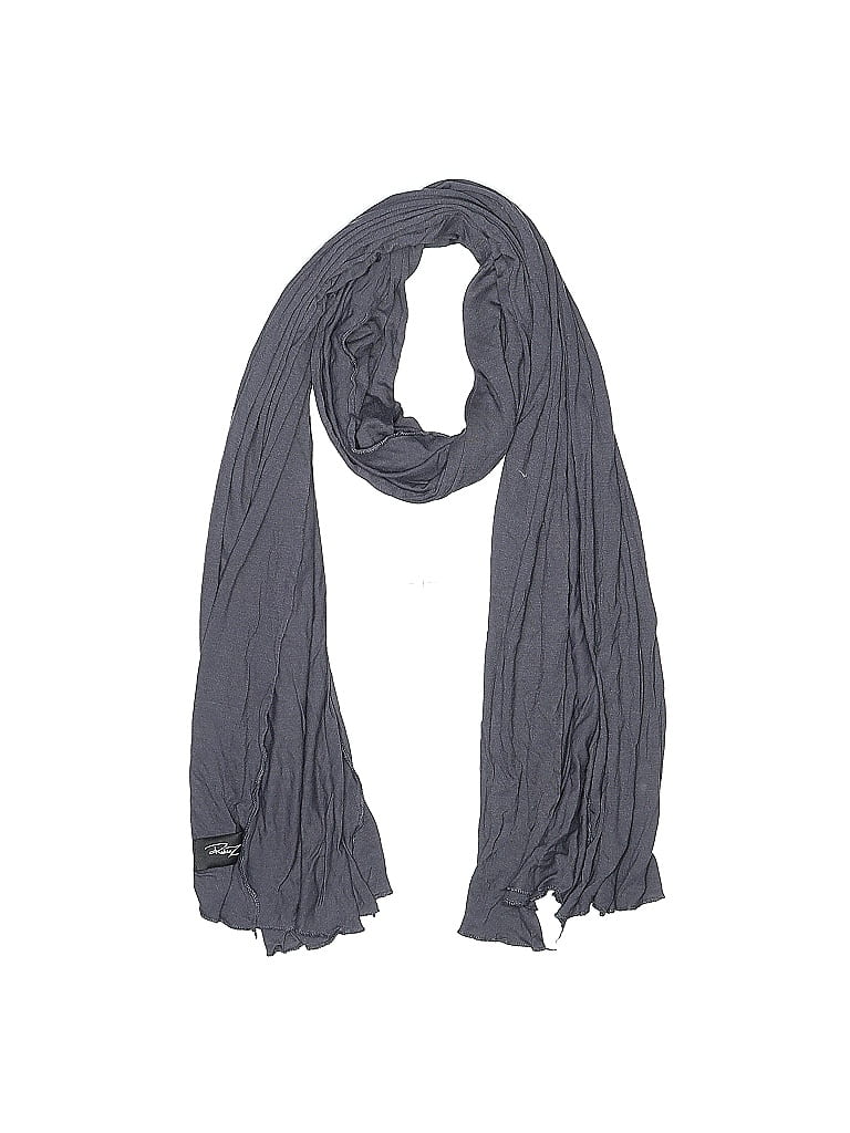 Pre-owned Assorted Brands Scarf In Gray