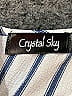 Crystal Sky Stripes White Romper Size 3 - photo 3