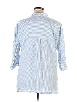 Who What Wear 3/4 Sleeve Button-Down Shirt (view 2)