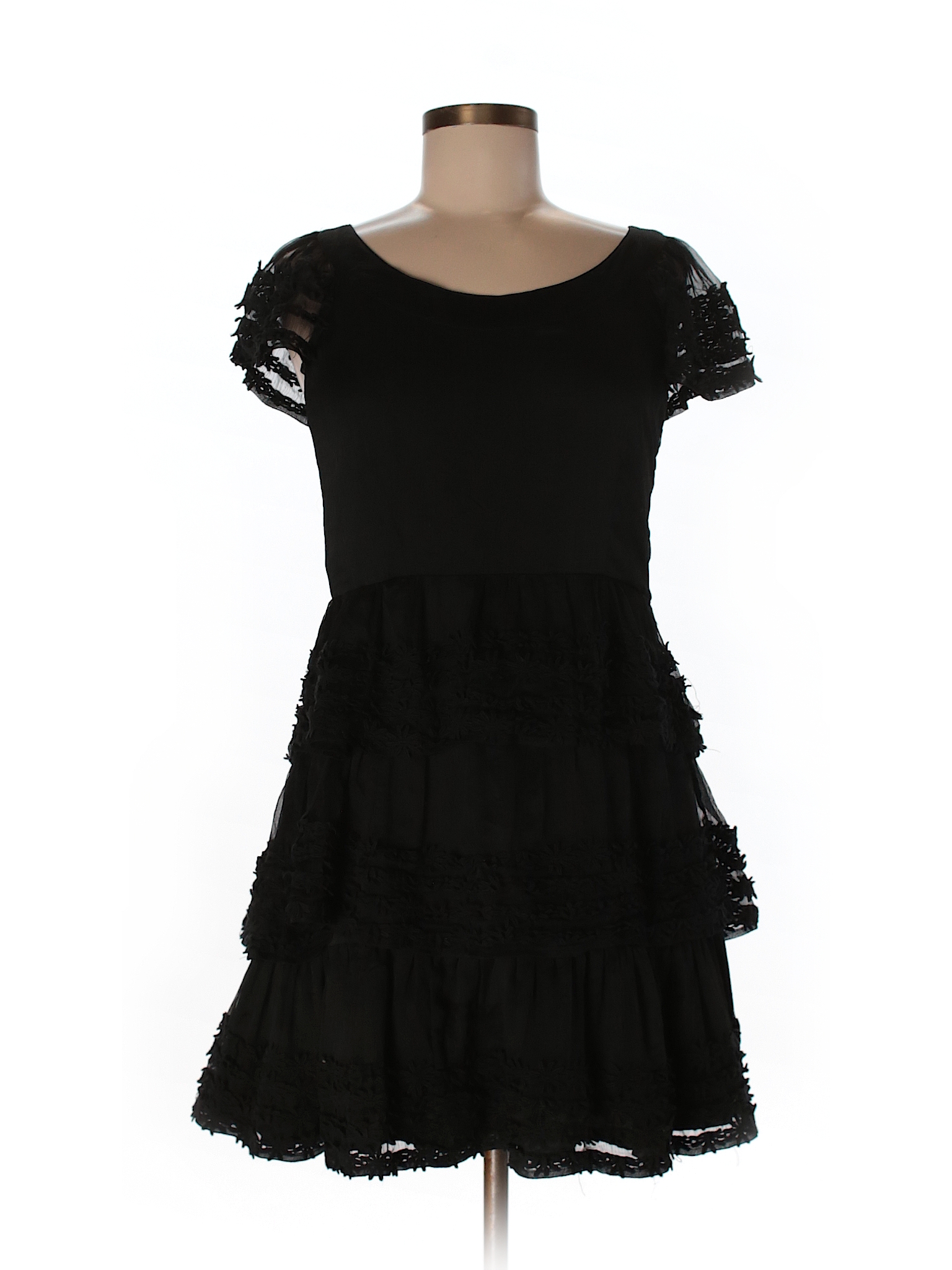 3.1 Phillip Lim 100% Silk Lace Black Silk Dress Size 6 - 81% off | thredUP