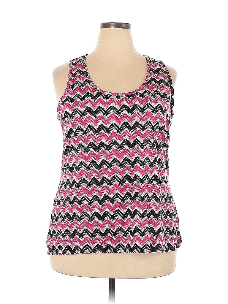 Bobbie Brooks Pink Tank Top Size 3X (Plus) - 30% off | thredUP