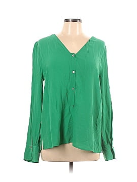 Ann Taylor LOFT Long Sleeve Button-Down Shirt (view 1)