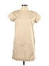 Makie 100% Cotton Solid Tan Casual Dress Size S - photo 1
