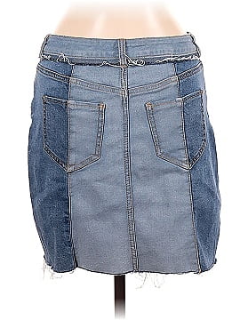 Soho JEANS NEW YORK & COMPANY Denim Skirt (view 2)