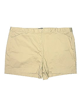 Lane Bryant Outlet Khaki Shorts (view 1)