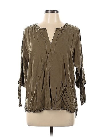 Blue Rain 3/4 Sleeve Blouse (view 1)