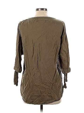 Blue Rain 3/4 Sleeve Blouse (view 2)