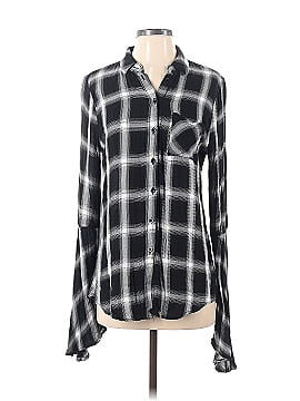 Polly & Esther Long Sleeve Button-Down Shirt (view 1)
