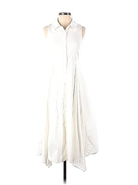 Marissa Webb Collective White Sleeveless Shirt Dress (view 1)