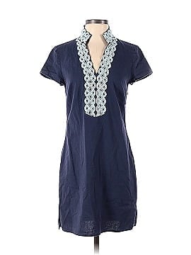 Sail to Sable Short Sleeve Tunic Dress (view 1)