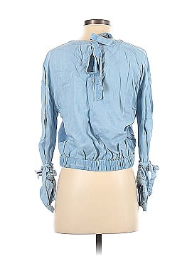 FRAME Denim Long Sleeve Blouse (view 2)