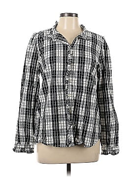 Ann Taylor LOFT Long Sleeve Button-Down Shirt (view 1)