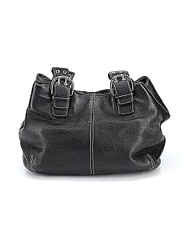 Small Black Leather Tignanello Handbag - Clearance Sale