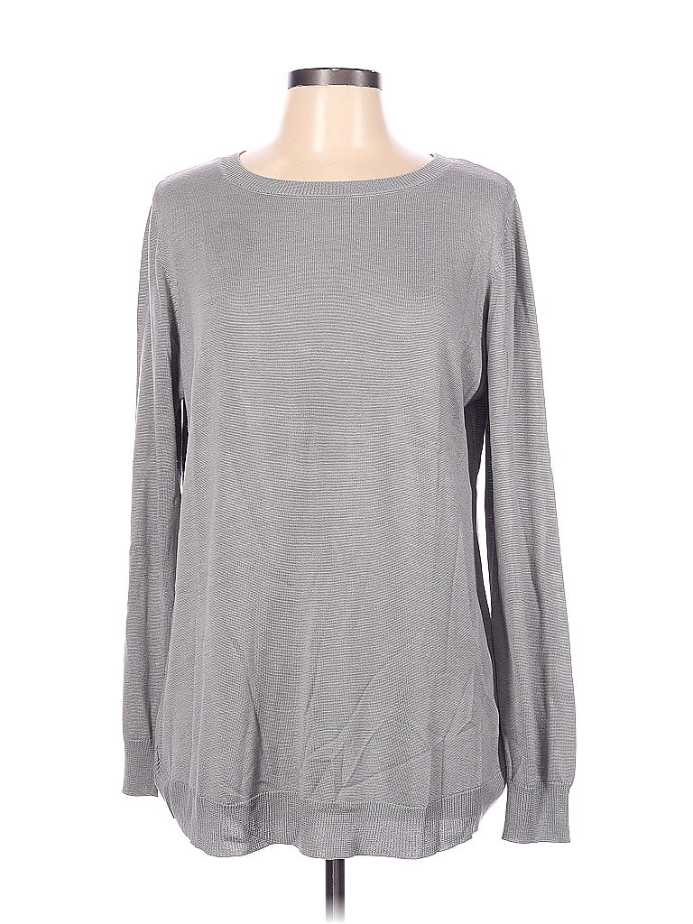 Grace Gray Pullover Sweater Size L - photo 1