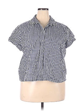 J.Crew Collection Short Sleeve Button-Down Shirt (view 1)
