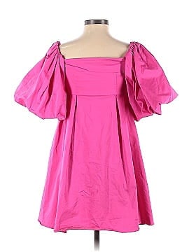 Peter Som Collective Pink Puff Sleeve Dress (view 2)