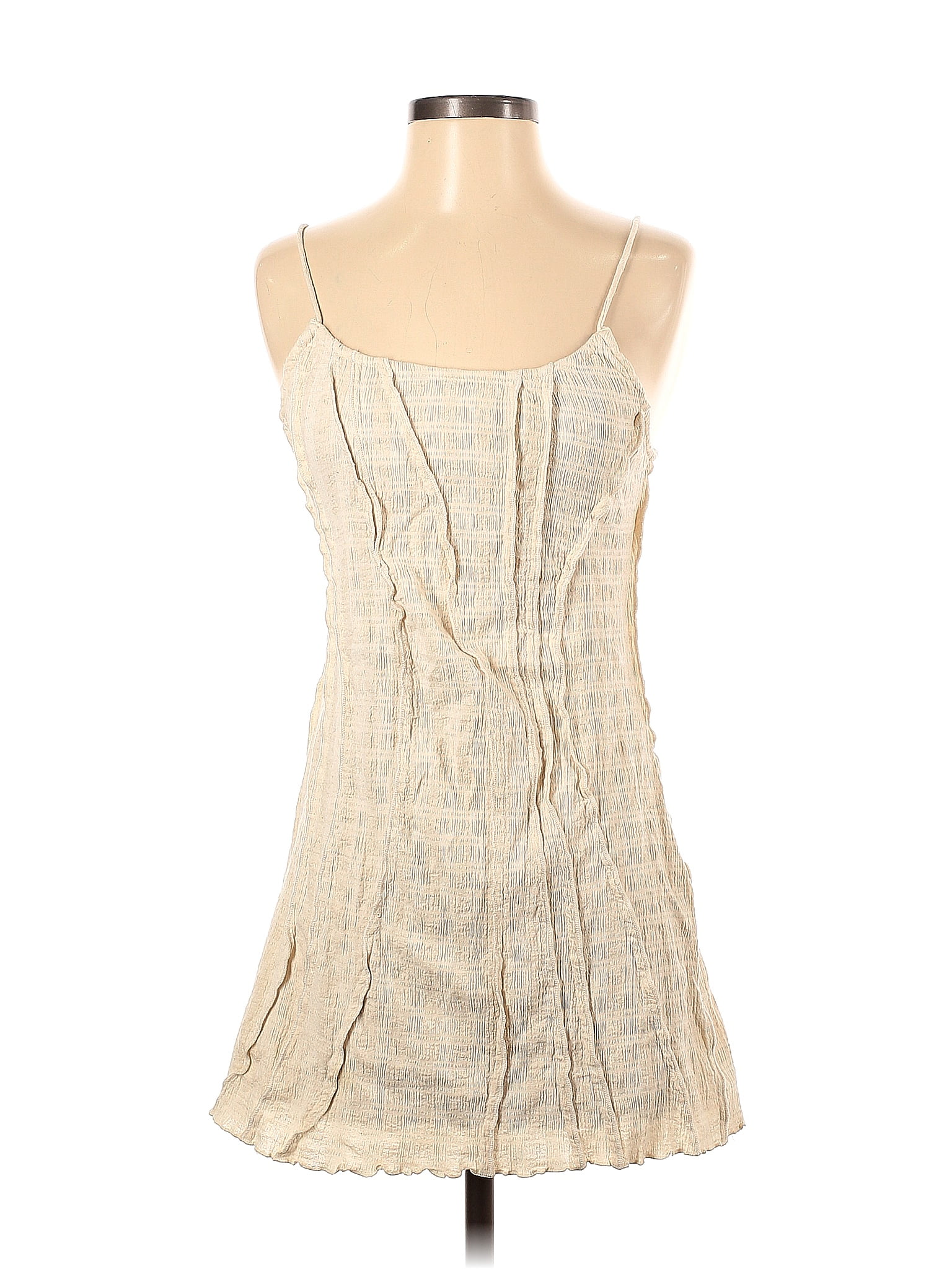 Free People Tan Casual Dress Size S - 70% off | thredUP