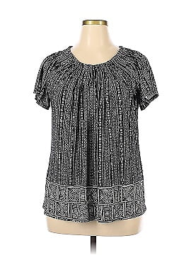 Style Counsel Short Sleeve Blouse (view 1)
