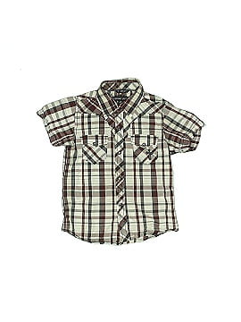Indigo Star Short Sleeve Button-Down Shirt (view 1)
