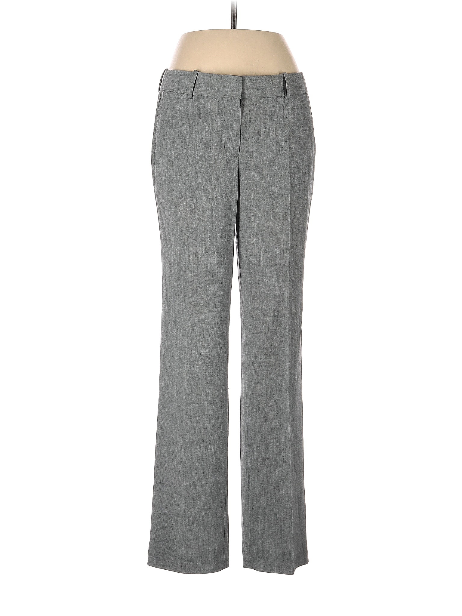 J.Crew 100% Wool Gray Dress Pants Size 6 - 76% off | thredUP