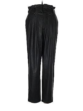 Stradivarius Faux Leather Pants (view 1)