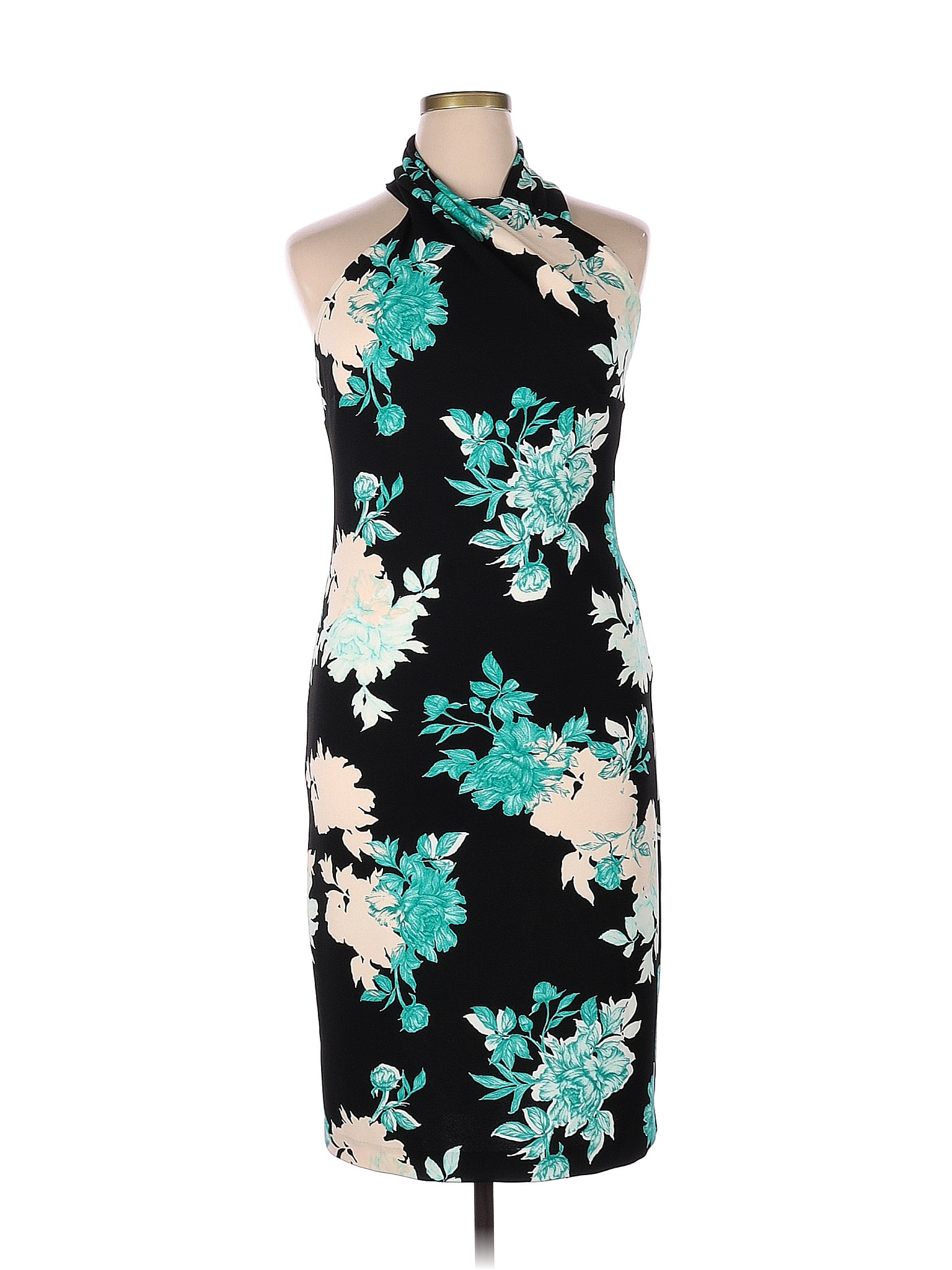 Rachel Rachel Roy Floral Teal Cocktail Dress Size Xl 63 Off Thredup