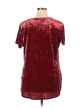 Soho JEANS NEW YORK & COMPANY Short Sleeve Blouse (view 2)