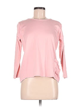 Joan Vass Long Sleeve Top (view 1)