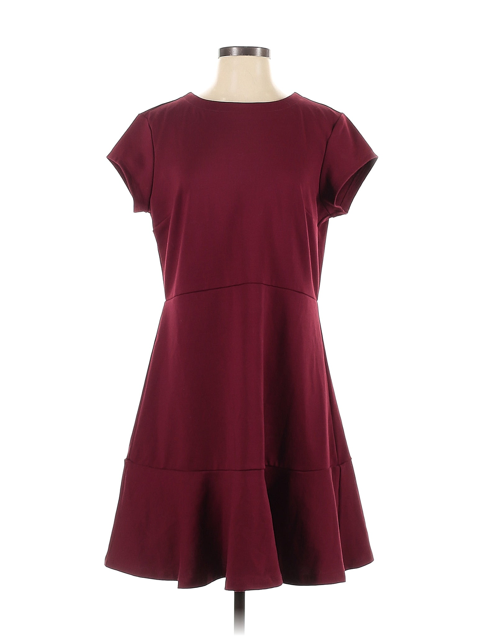 Gap hotsell burgundy dress