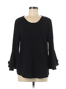 She + Sky 3/4 Sleeve Blouse (view 1)