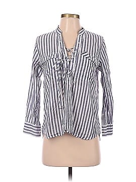 Madewell Striped Terrace Lace-Up Shirt (view 1)