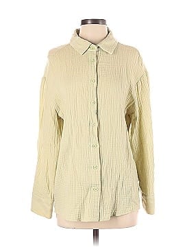 Shein Long Sleeve Button-Down Shirt (view 1)