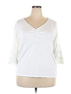 Maurices 3/4 Sleeve Top (view 1)