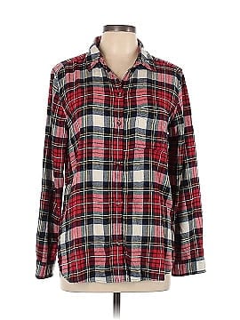 American Eagle Outfitters Long Sleeve Button-Down Shirt (view 1)