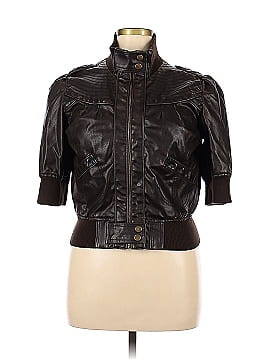 Wet Seal Faux Leather Jacket (view 1)
