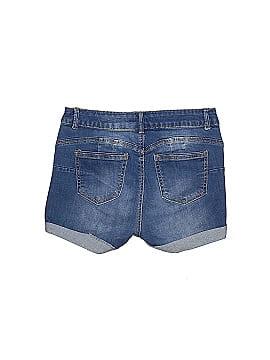 Wax Jean Denim Shorts (view 2)