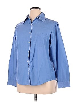 Evan Picone Long Sleeve Button-Down Shirt (view 1)