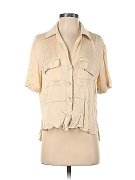 Zara Short Sleeve Button-Down Shirt (view 1)