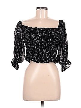 William B 3/4 Sleeve Blouse (view 1)