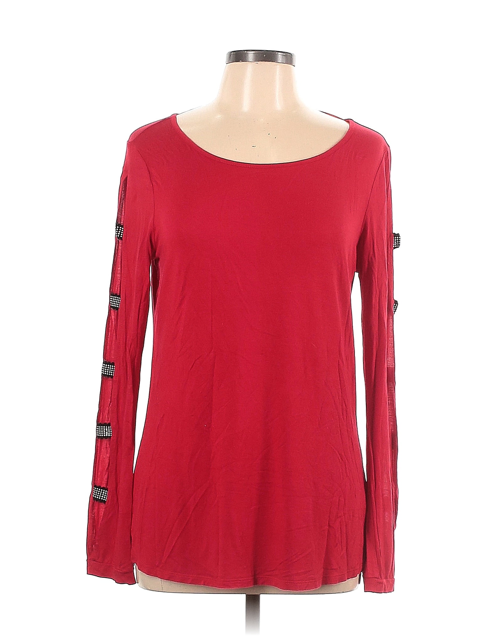 Cable & Gauge Red Long Sleeve TShirt Size L 47 off thredUP