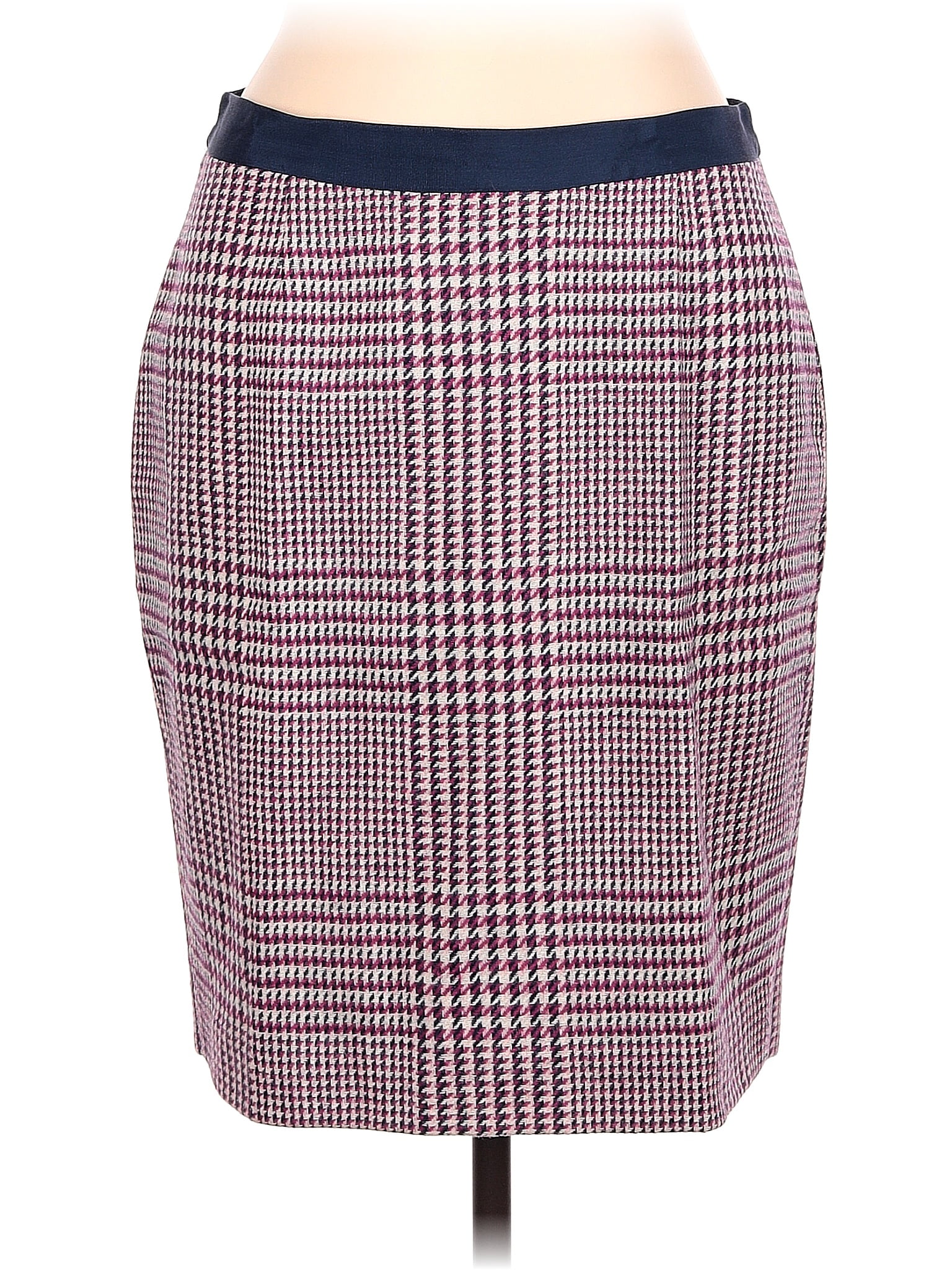 Boden 100 Wool Burgundy Casual Skirt Size 10 69 off thredUP